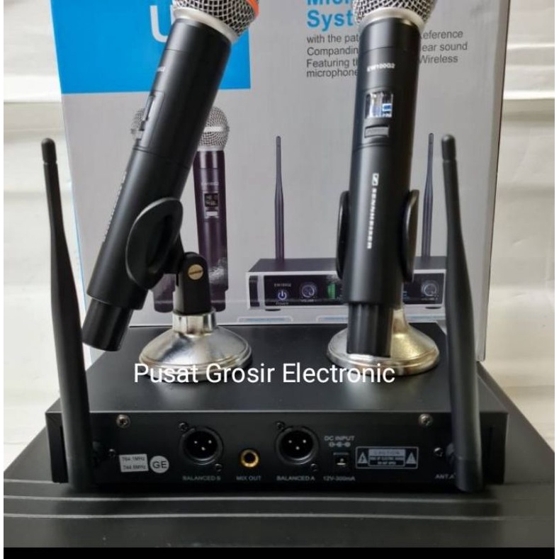 MICROPHONE SENNHEISER EW 100G2 MIC PEGANG HANDHELD EW100G2