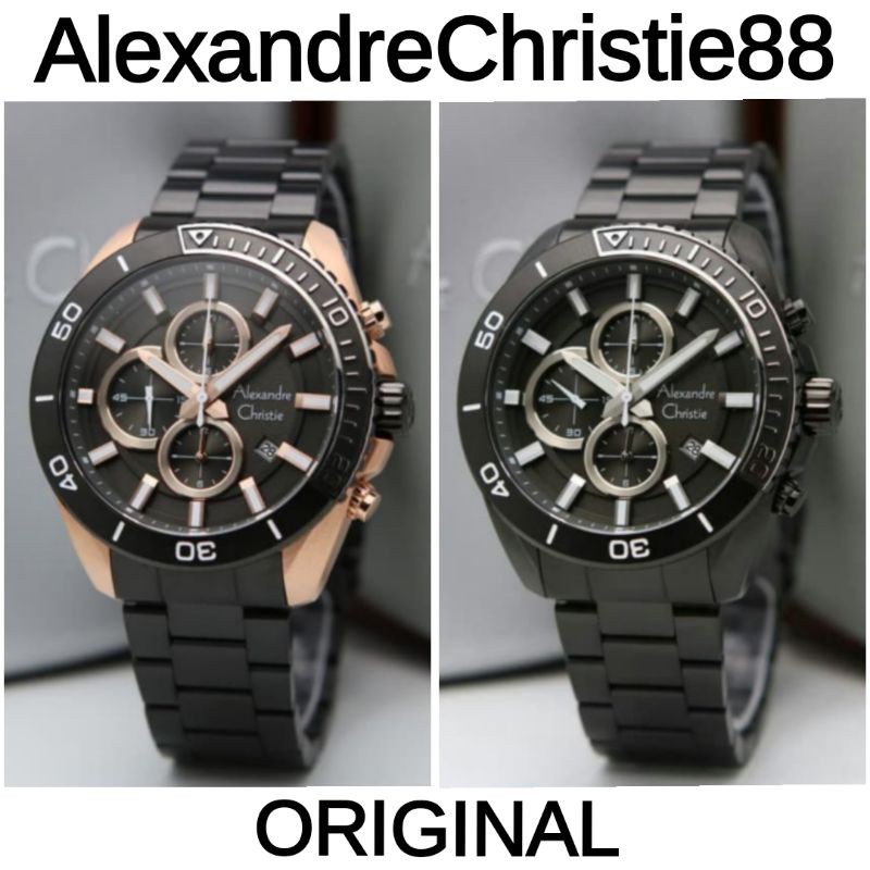 Jam Tangan Pria Alexandre Christie 6543 AC6543 AC 6543 MC | Original