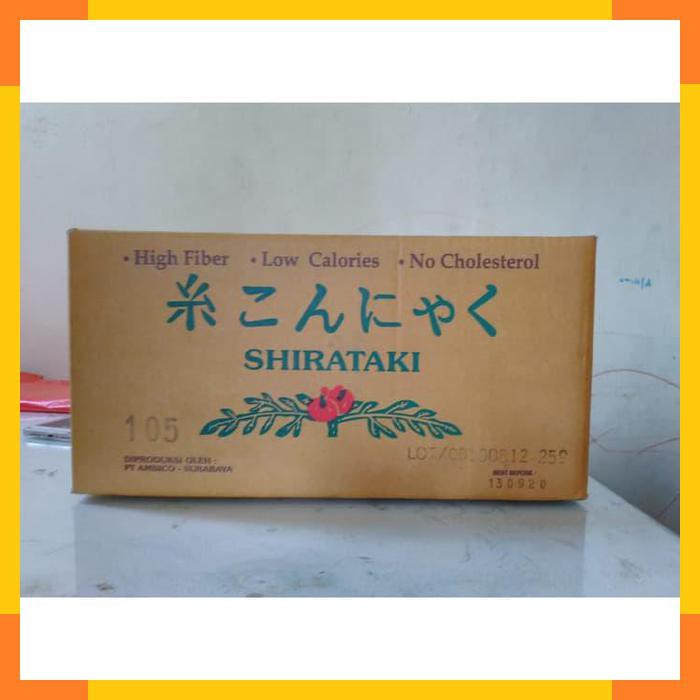 

mie shirataki 1 dus khusus gosend dan grab isi 25 bungkus