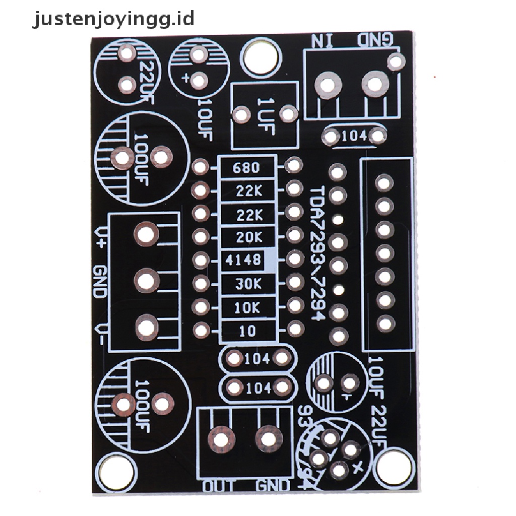 // justenjoyingg.id // TDA7293/TDA7294 mono channel amplifier board circuit pcb board amplifier board ~