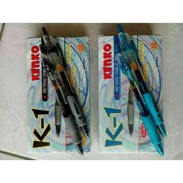 

NEW STOCK PEN GEL KENKO K1 / RETRACTABLE PEN GEL