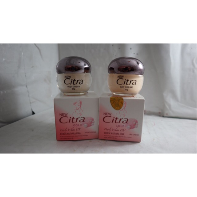 (cc,ux) CITRA GOLD CREAM SIANG DAN MALAM - CREAM PEMUTIH WAJAH CITRA GOLD DAY AND NIGHT