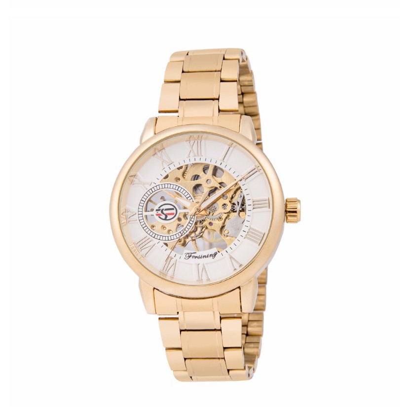

FORSINING Jam Tangan Sport Mekanik Analog Mewah Bahan Stainless Steel