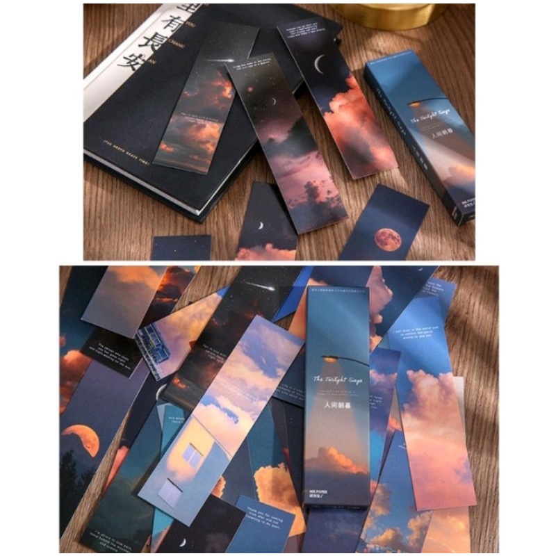 

Pembatas buku bookmark edisi miracle night words