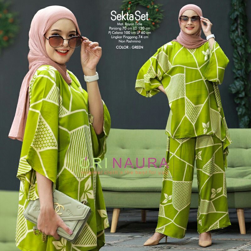 Daster Arab Setelan Sekta Set CP Waka Tie Dye Warna Rayon Halus/Tie Dye Set/Setelan Wanita/One Set