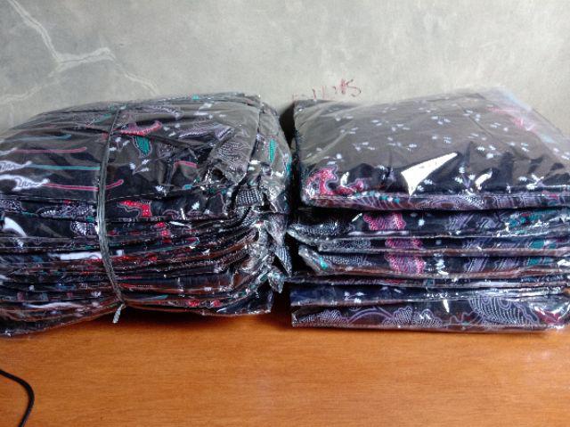 Batik Keluarga Family Sarimbit Couple Kupu Hitam