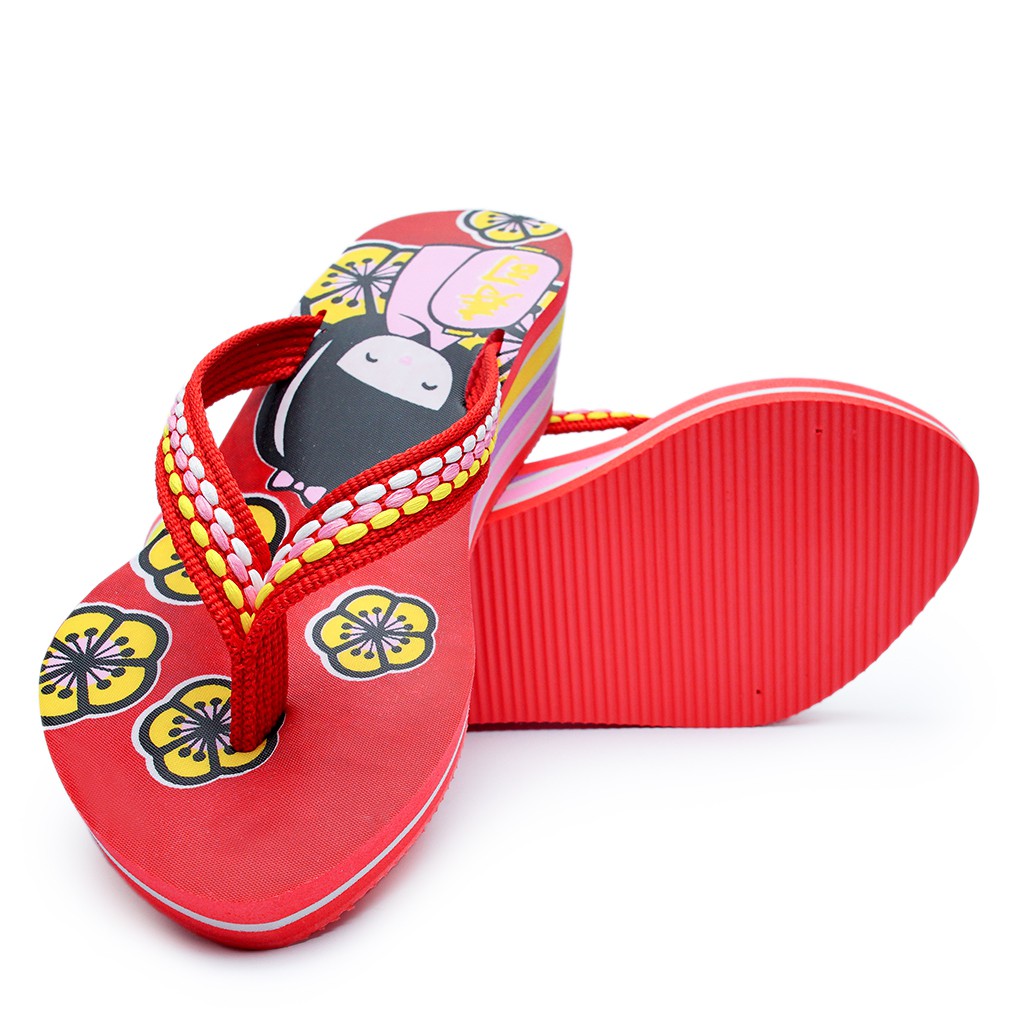 DNOIR Sandal Anak Perempuan DOT3136 MERAH