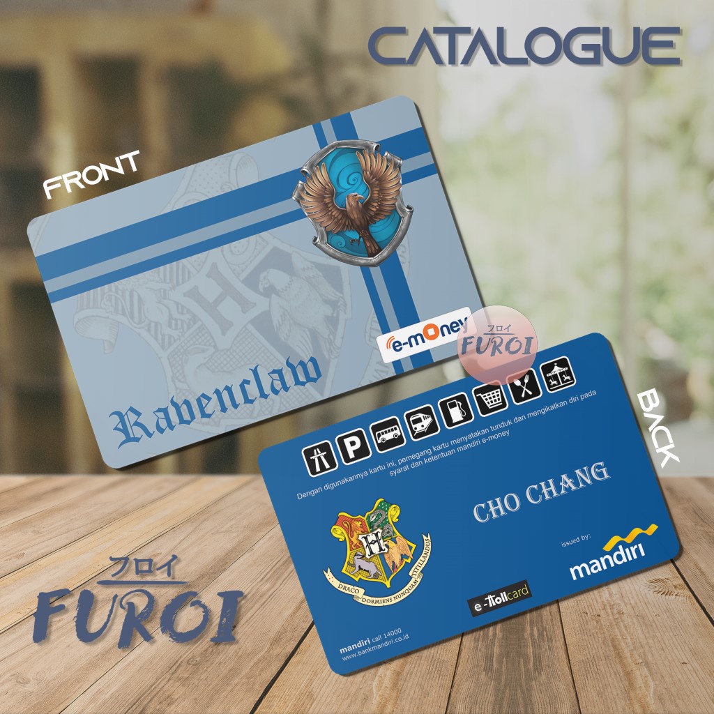 Custom Flazz BCA | Custom Emoney Mandiri | Harry Potter | Hogwarts