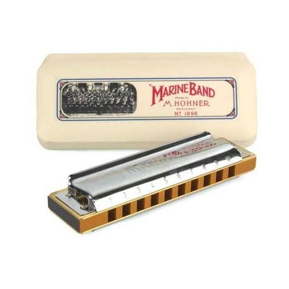 Harmonica Diatonic Hohner Marine Band 1896