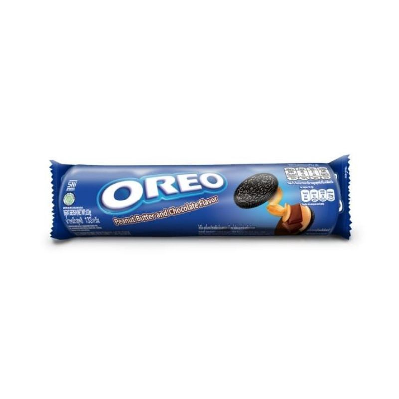 

OREO Biskuit Peanut Butter & Choco 123,5 g