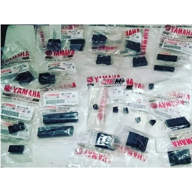 KARET ABSORBER PEREDAM BURENG BLOK HEAD COP SET 24 PCS RXKING RX KING RXS SPESIAL ORIGINAL YAMAHA