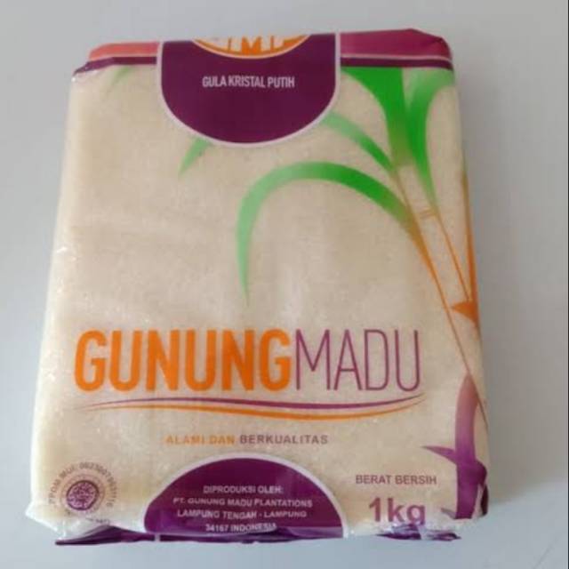 GULA GMP GUNUNG MADU KEMASAN 1KG