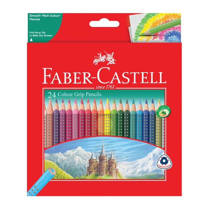 

Sale!! Faber-Castell Colour Grip Pencils 24 Terbaru