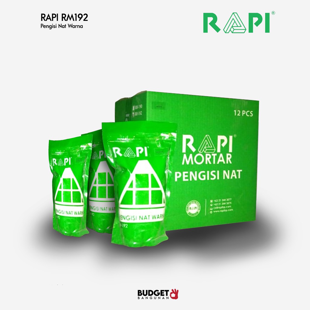 Semen Mortar Pengisi Nat Warna Rapi Mortar RM192 (24 Warna) 1 Kg