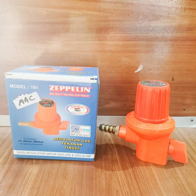 Regulator High Pressure Gas LPG Zeppelin