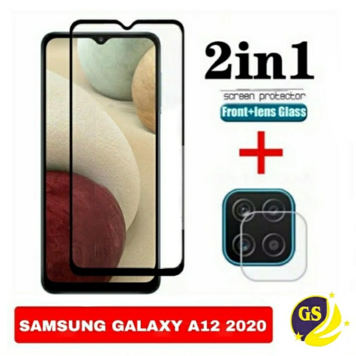 Samsung M12 A02 A02S A12 A11 M11 M21 M31 M30S A21S A31 A51 A71 TEMPERED GLASS CAMERA ANTIGORES FULL