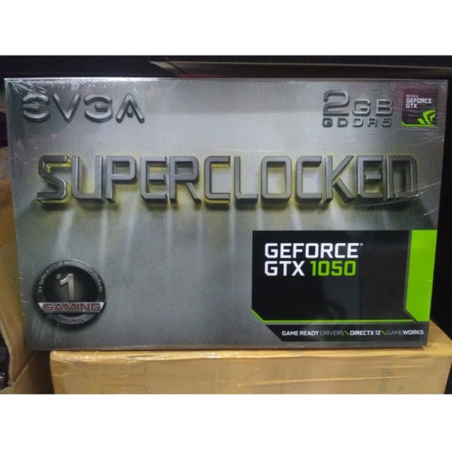 EVGA GeForce GTX 1050 SC GAMING 2GB DDR5 ACX 2.0