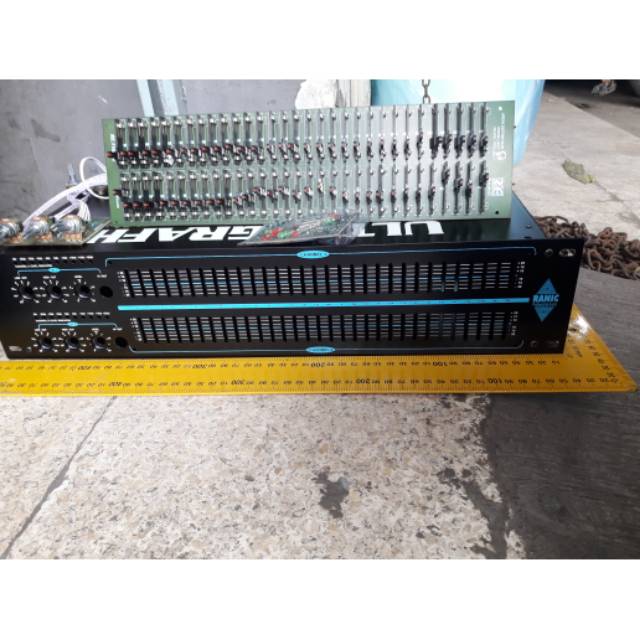 Kit audio equalizer 62 channel plus box
