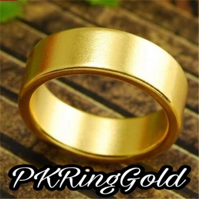 Alat Sulap Cincin Magnet PK Ring Gold Magic Trick