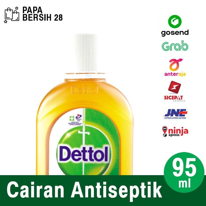 Dettol Antiseptic Liquid 95 ml - Cairan Antiseptik