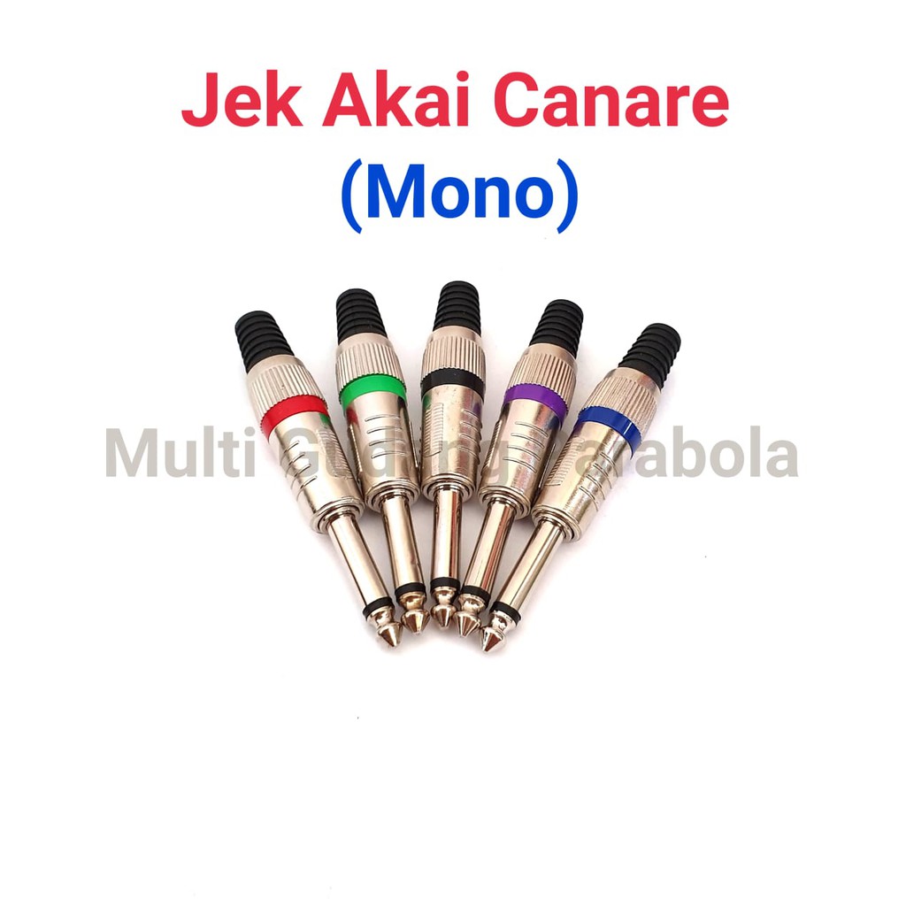 Jek Mic / Audio AKAI Besar Premium Mono