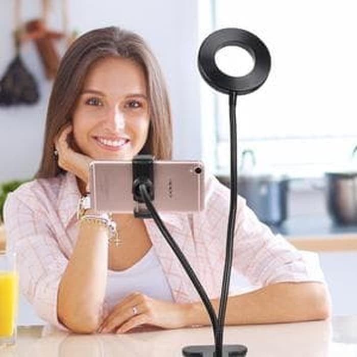 ADJUSTABLE HOLDER LED RING LIGHT 3 in 1