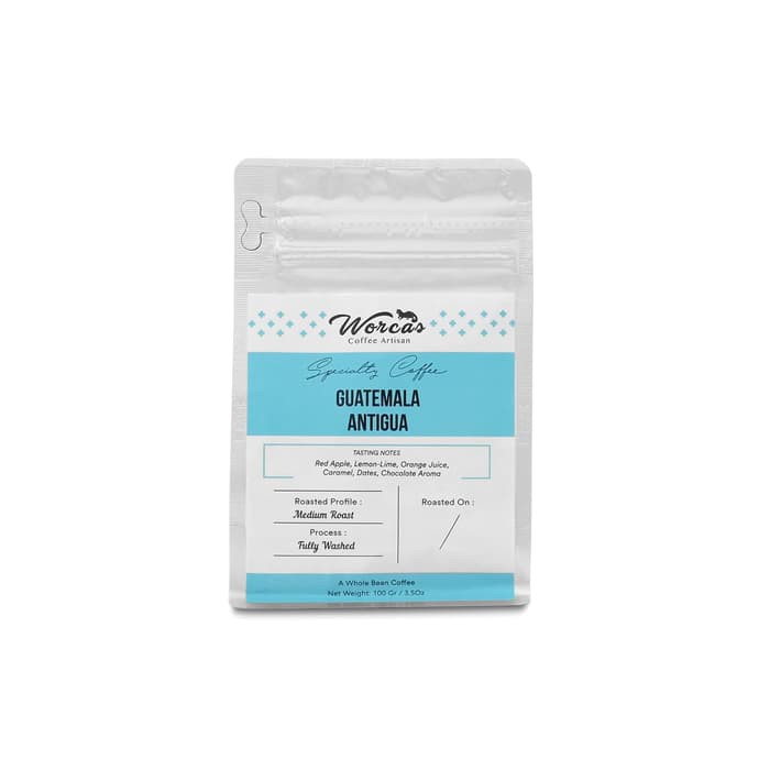 

WORCAS Arabica Guatemala Antigua 100gr Medium Roasted Coffee - kkp1367
