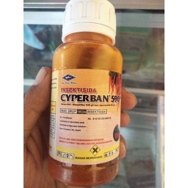 Insektisida  Cyperban 590 ec (100 ml)