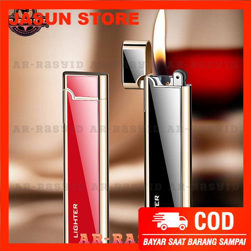 BISA COD! Korek Api Roda Api Gas Bondn Lighter BD-8015