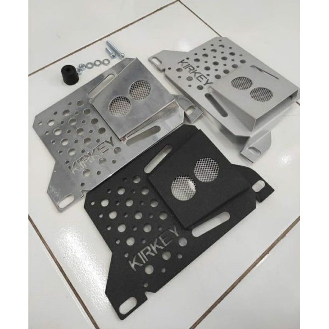 tutup cover radiator KIRKEY nmax old lexy aerox PNP bahan full cnc tebal 3mm