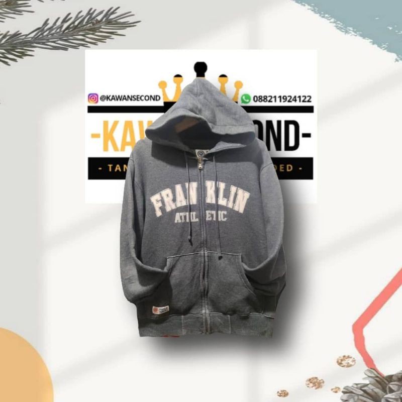 ZIP HOODIE BRANDED SECOND ORIGINAL