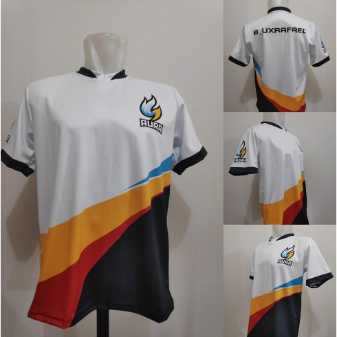 Baju Kaos Jersey gaming AURA Esport,ML, PUBG, FREEFIRE Gaming Free Nickname