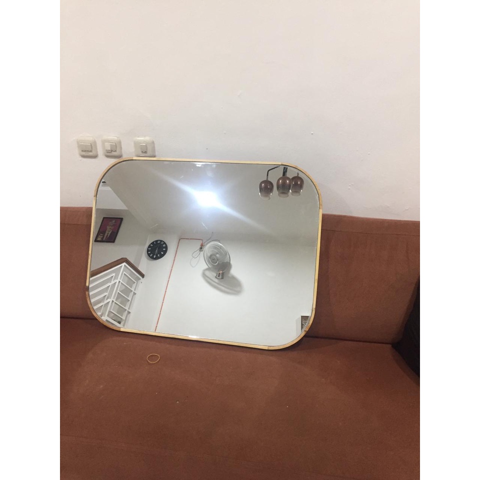 Zen Cermin Dinding - 100x40 cm