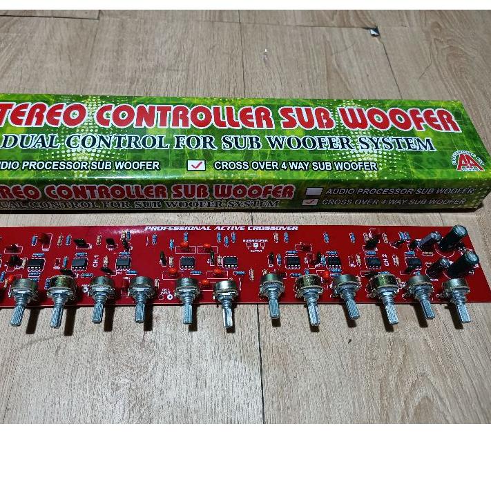 𝕶 Kit crosover 4 way + Subwofer え