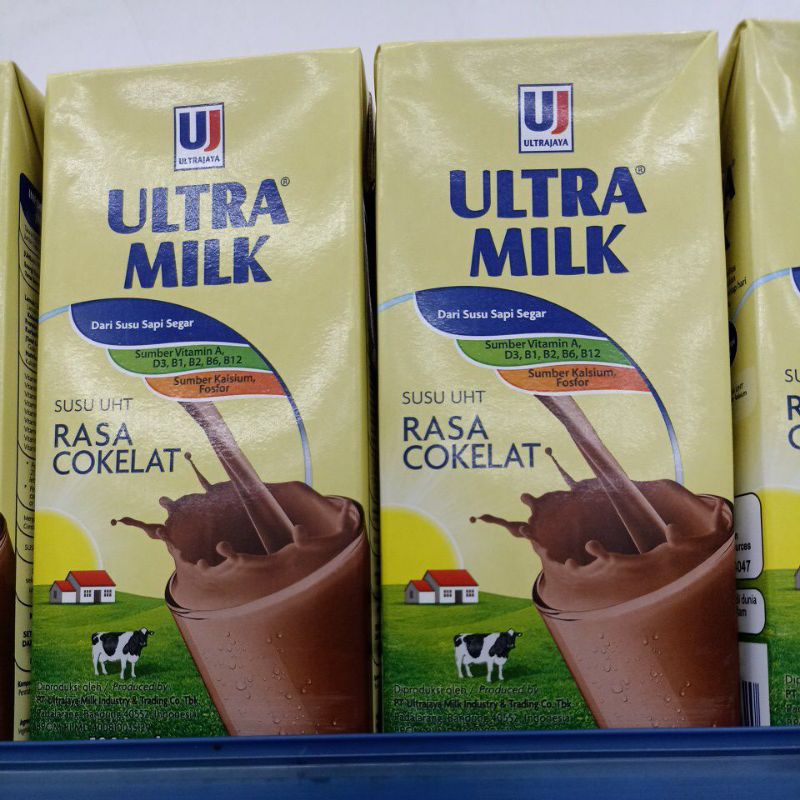 

susu ultramilk coklat 1lt