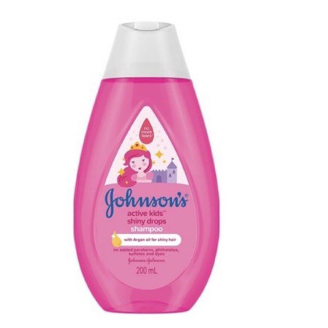 Johnson’s Kids Shiny Drops Shampoo 100ml 200ml - Johnson Shampo Anak 100ml 200ml