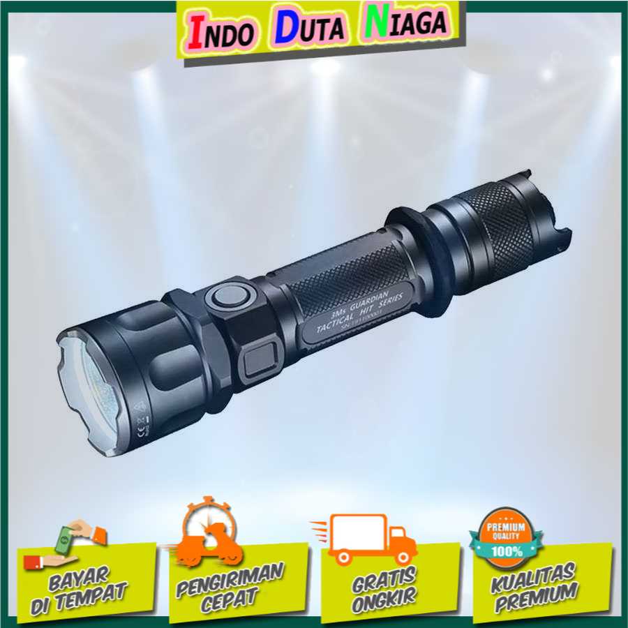 IDN TOOLS - JETBeam 3Ms Guardian Flashlight Senter Tactical LED SST-70 2000 Lumens