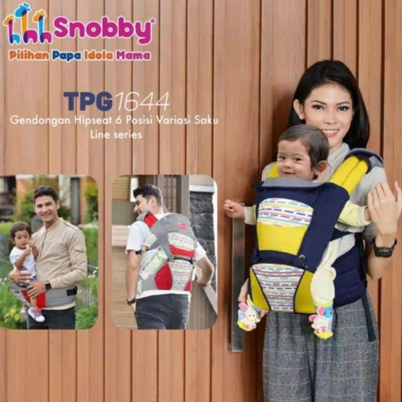 Snobby Hipseat Gendongan Bayi TPG1644 Line Series