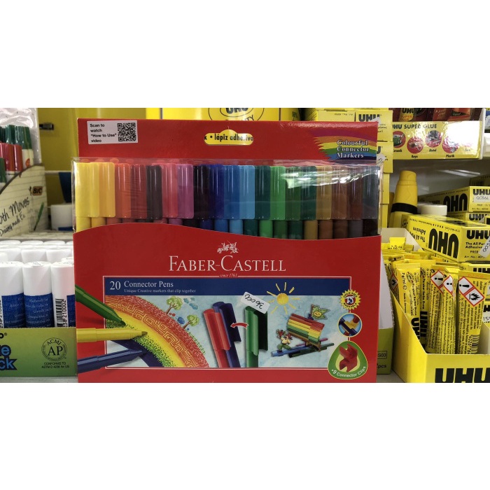 

Lucu Spidol Connector Pen Isi 20 Faber Castell Terbatas
