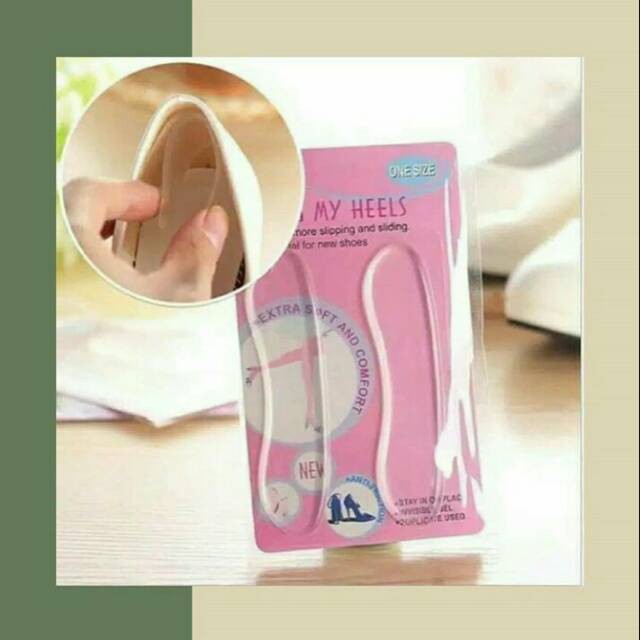 SILIKON GEL PELINDUNG KAKI HIGH HEELS SILICONE HUG MY HEELS PUNGGUNG KAKI - 1 psg