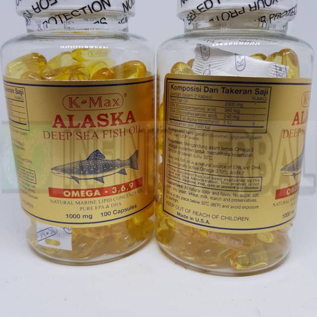 Minyak Ikan Salmon K Max Alaska