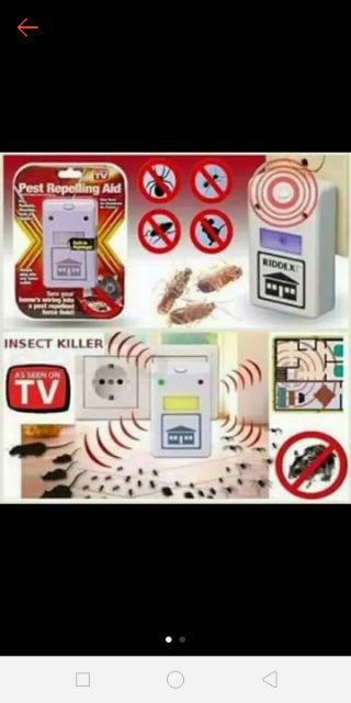 ( Kemasan Merah ) Riddex Pest Controller - Ridexx Squad Pengusir Kecoak, Tikus, Nyamuk Tanpa Racun