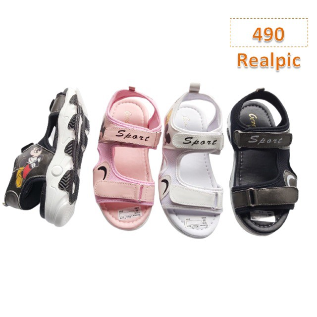 Sandal Anak Cewek Cowok Mouse Velcro Fashion Korea (490)