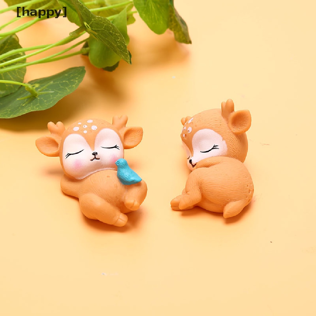 Miniatur Rusa Sika Untuk Dekorasi Kue