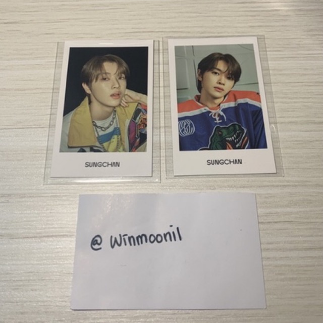 Sungchan 90s love Mini kolbuk polaroid card