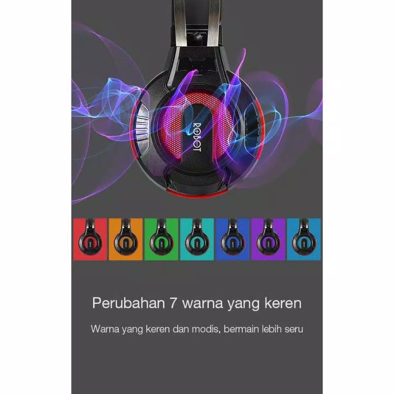 Headset gaming ROBOT RH-G20 rh g20 new segel garansi resmi ori asli original baru