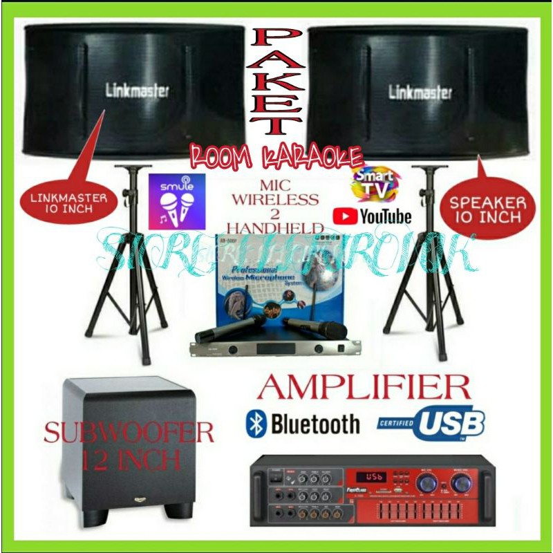 Paket Karaoke Room Audio Professional Vocal Artist Sound High Quality