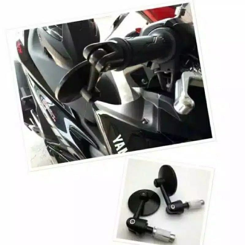 SPION JALU BULAT VESPA - SPION JALU BAR END - SPION JALU BULAT SCOOPY AEROX NMAX PCX UNIVERSAL