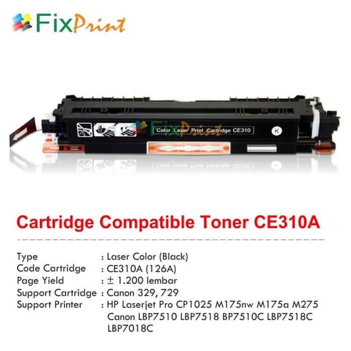 Cartridge Toner HP cf350a cf351a cf352a cf353a 130A Black Color Printer Laserjet MFP M176n M177fw