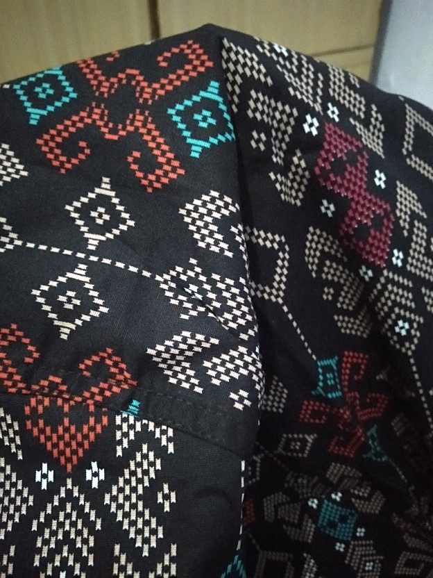 Dgm Fashion   Kemeja Lengan Pendek Batik Songket Jumbo / Batik Big Size